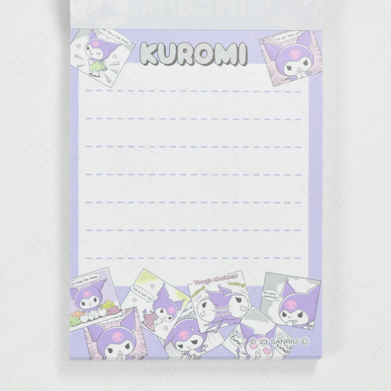 Sanrio Mini Memo Pad - Kuromi